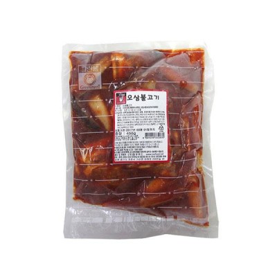 (냉동)청우오삼불고기 450g