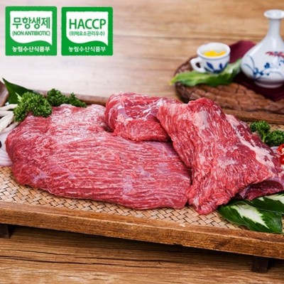 행복한목장 No항생제 한우 국거리1kg(fresh)